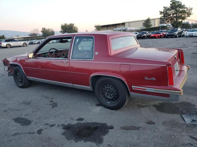 CADILLAC DEVILLE 1988 burgundy  gas 1G6CD1152J4242528 photo #3