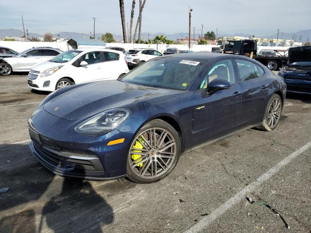 PORSCHE PANAMERA 4 2020 blue  hybrid engine WP0AE2A76LL131417 photo #1