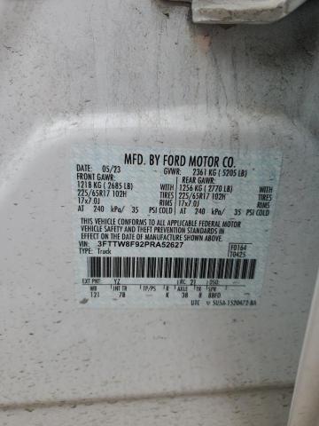 2023 FORD MAVERICK X - 3FTTW8F92PRA52627