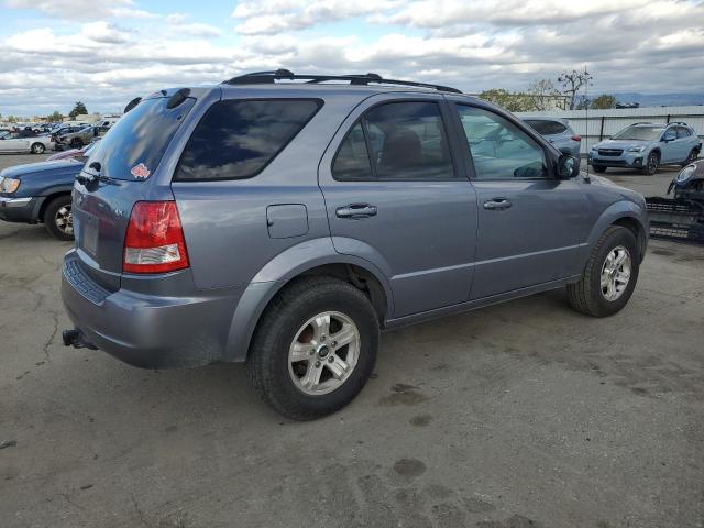 KIA SORENTO EX 2004 blue 4dr spor gas KNDJD733145314644 photo #4