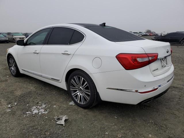 KIA CADENZA PR 2015 white  gas KNALN4D70F5174298 photo #3