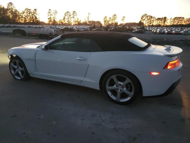 CHEVROLET CAMARO LT 2014 white  gas 2G1FB3D32E9219753 photo #3