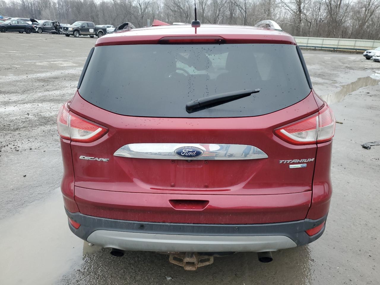 Lot #3028499965 2014 FORD ESCAPE TIT