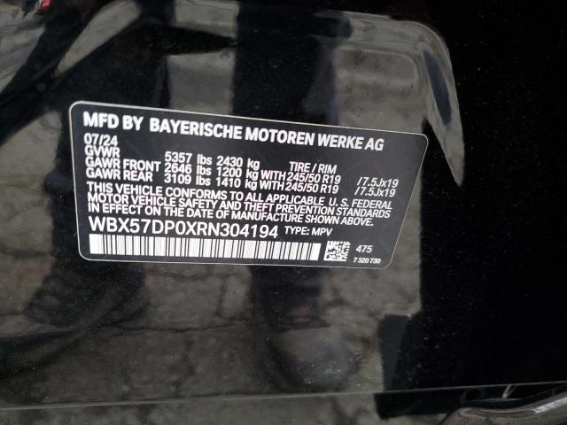 2024 BMW X3 XDRIVE3 - WBX57DP0XRN304194