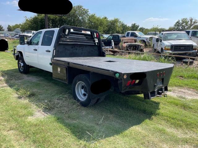 CHEVROLET SILVERADO 2013 white crew cha diesel 1GB4KZC82DF150393 photo #4