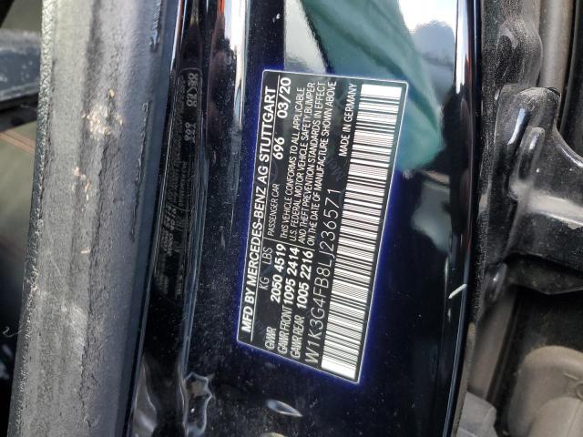 2020 MERCEDES-BENZ A 220 4MAT - W1K3G4FB8LJ236571