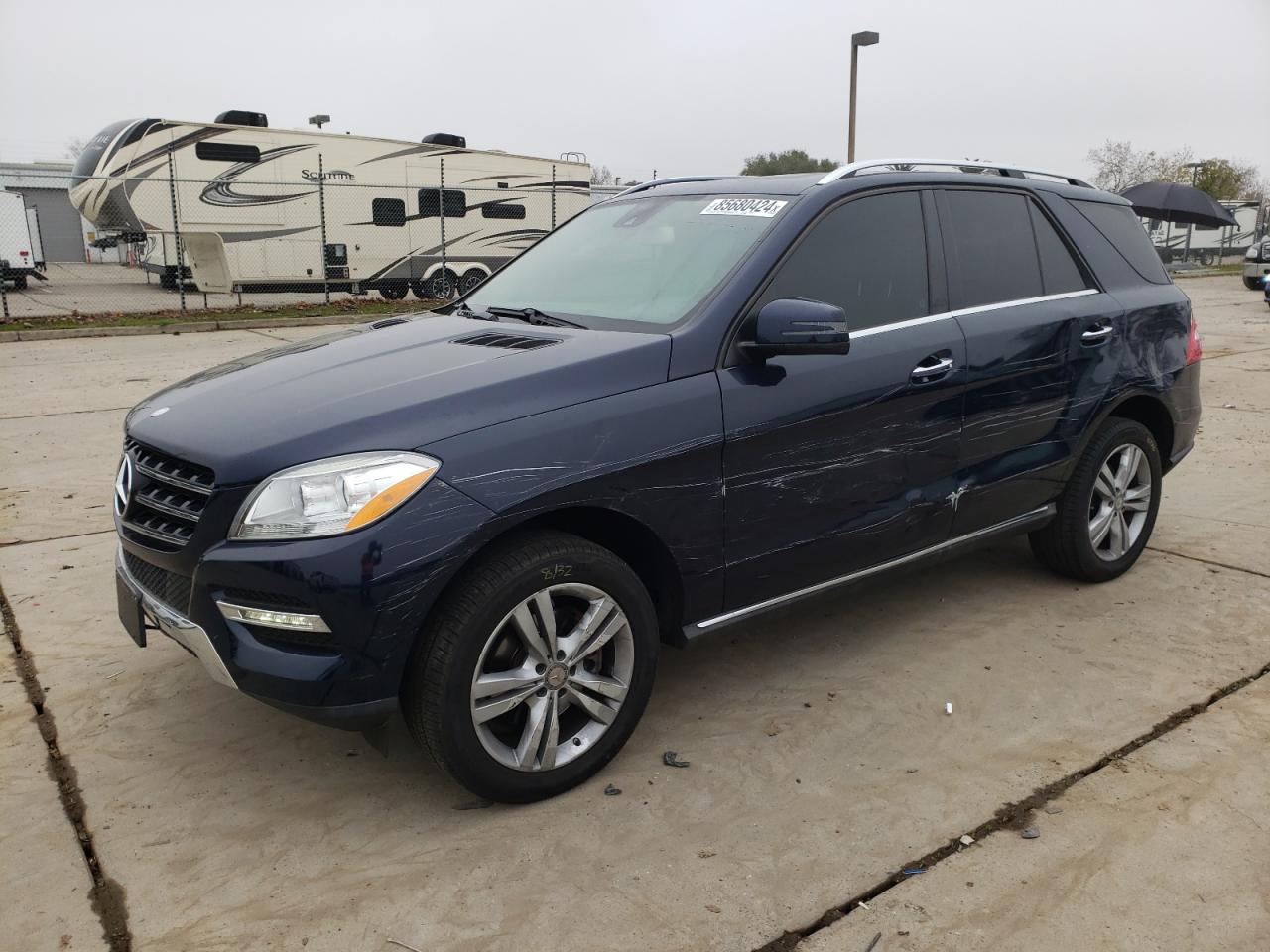 Lot #3034486743 2015 MERCEDES-BENZ ML 350