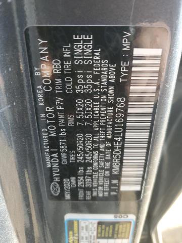 2020 HYUNDAI PALISADE L - KM8R5DHE4LU169768