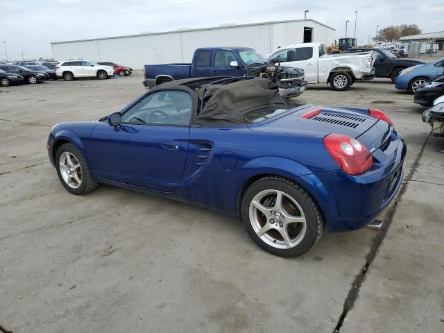 TOYOTA MR2 SPYDER 2003 blue  gas JTDFR320530065705 photo #3