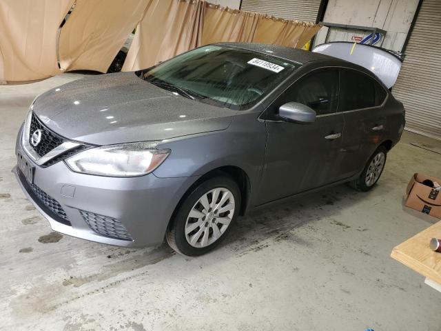 NISSAN SENTRA S 2017 gray  gas 3N1AB7AP3HL692999 photo #1