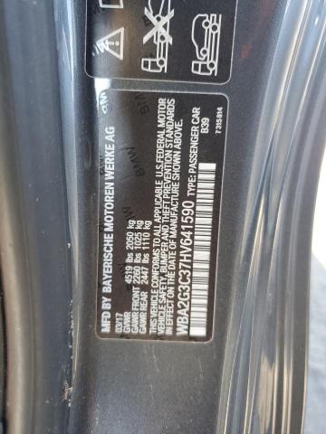 VIN WBA2G3C37HV641590 2017 BMW M2 no.12