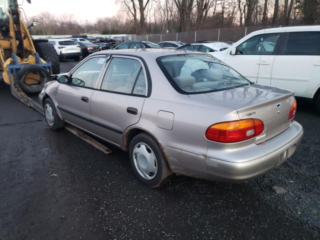 CHEVROLET GEO PRIZM 2001 tan sedan 4d gas 1Y1SK52861Z406151 photo #3