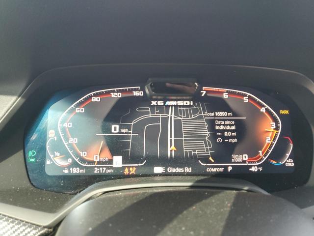 2023 BMW X6 M50I 5UXCY8C01P9S00552