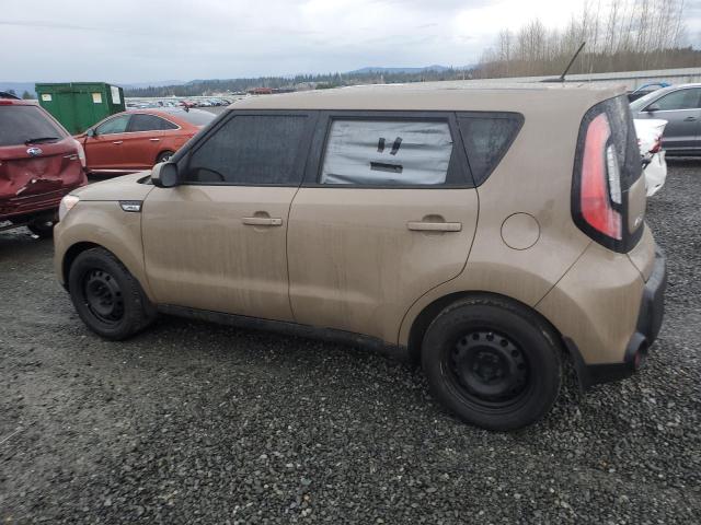 KIA SOUL 2015 brown  gas KNDJN2A2XF7128246 photo #3