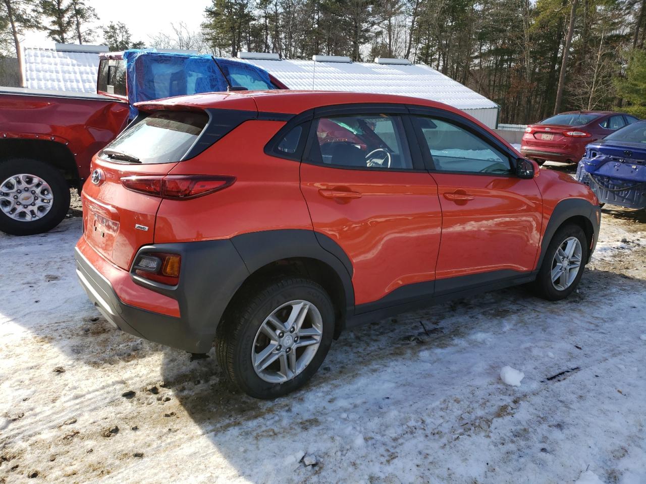 Lot #3034386121 2019 HYUNDAI KONA SE