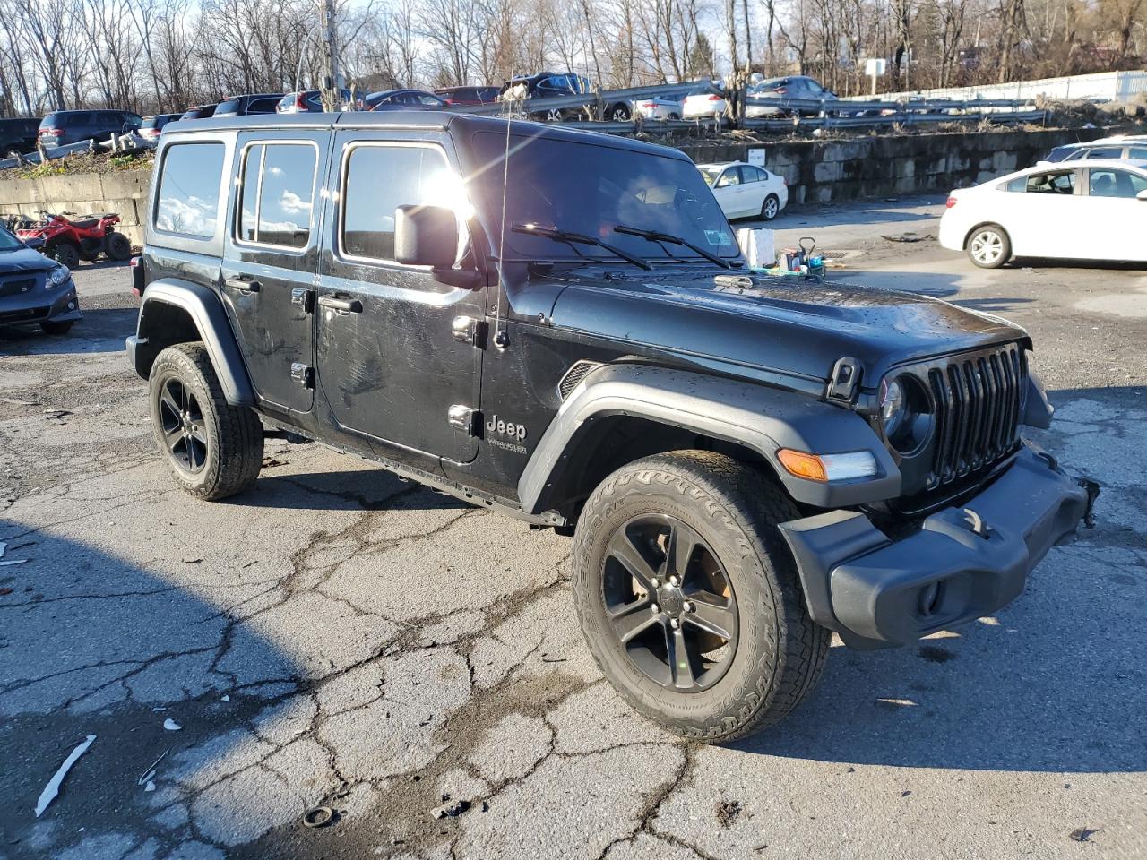 Lot #3040716774 2021 JEEP WRANGLER U