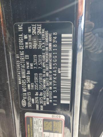 2016 KIA SORENTO SX - 5XYPK4A55GG118348