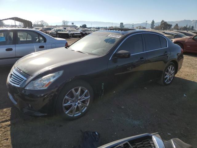 INFINITI G37 2013 black sedan 4d gas JN1CV6AR9DM758158 photo #1