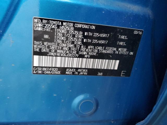 2016 TOYOTA RAV4 LE - JTMZFREV0GJ082279
