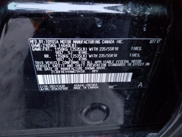 2017 TOYOTA RAV4 LIMIT - 2T3DFREV4HW678458