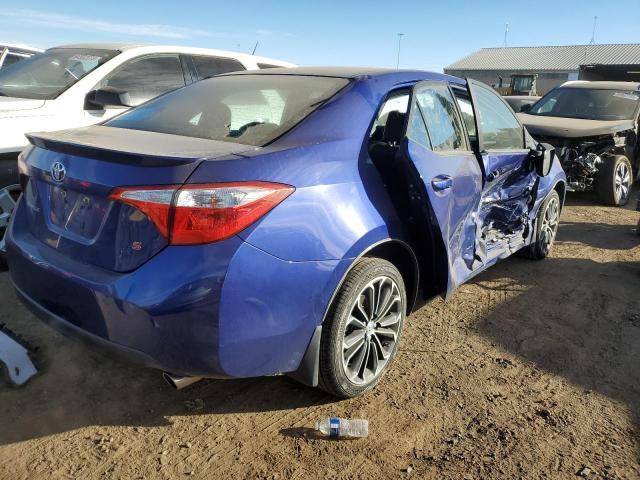 TOYOTA COROLLA L 2014 blue  gas 5YFBURHE3EP043634 photo #4