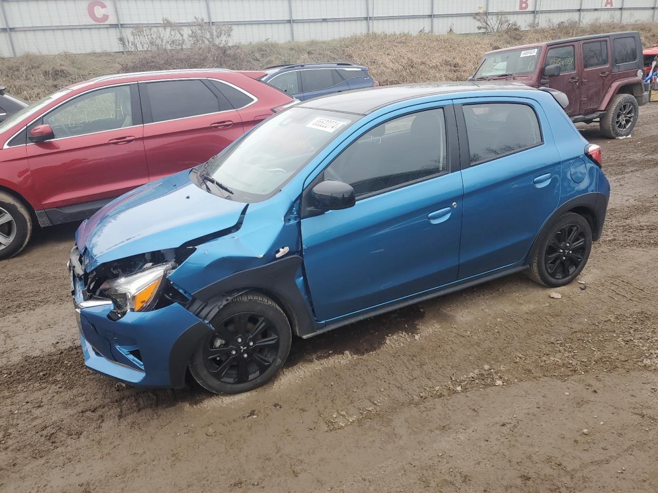  Salvage Mitsubishi Mirage