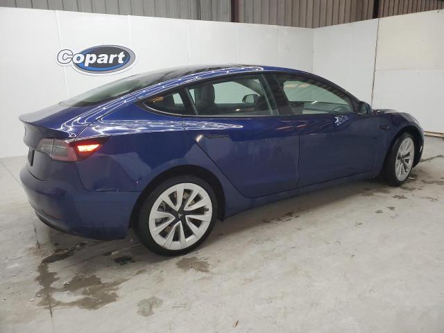 TESLA MODEL 3 2022 blue  electric 5YJ3E1EA3NF372642 photo #4