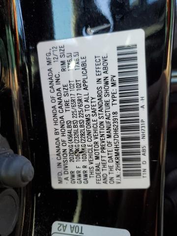 VIN 2HKRM4H57DH623918 2013 HONDA CRV no.13