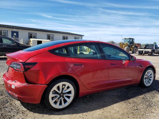 TESLA MODEL 3 2023 red  electric 5YJ3E1EAXPF430099 photo #4