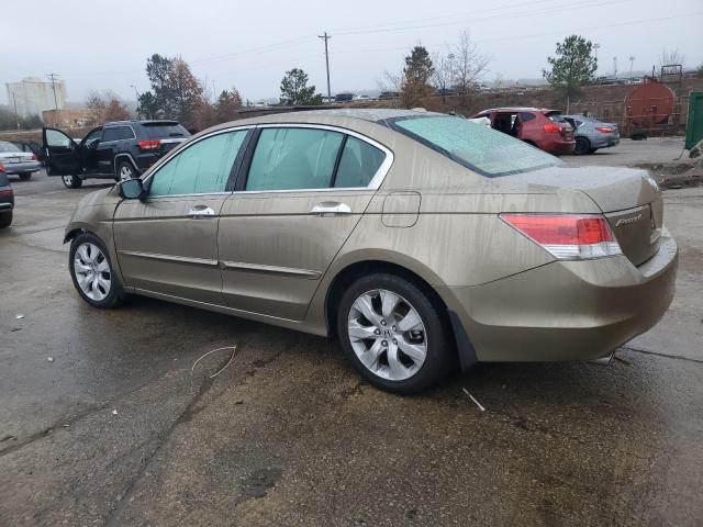 HONDA ACCORD EXL 2010 gold  gas 1HGCP3F86AA005353 photo #3