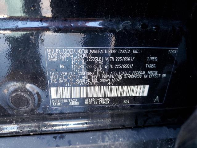 2024 TOYOTA RAV4 XLE - 2T3P1RFV4RC401631