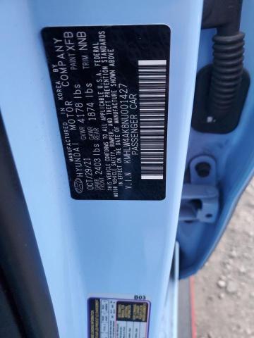 2022 HYUNDAI ELANTRA N - KMHLW4AK8NU001427