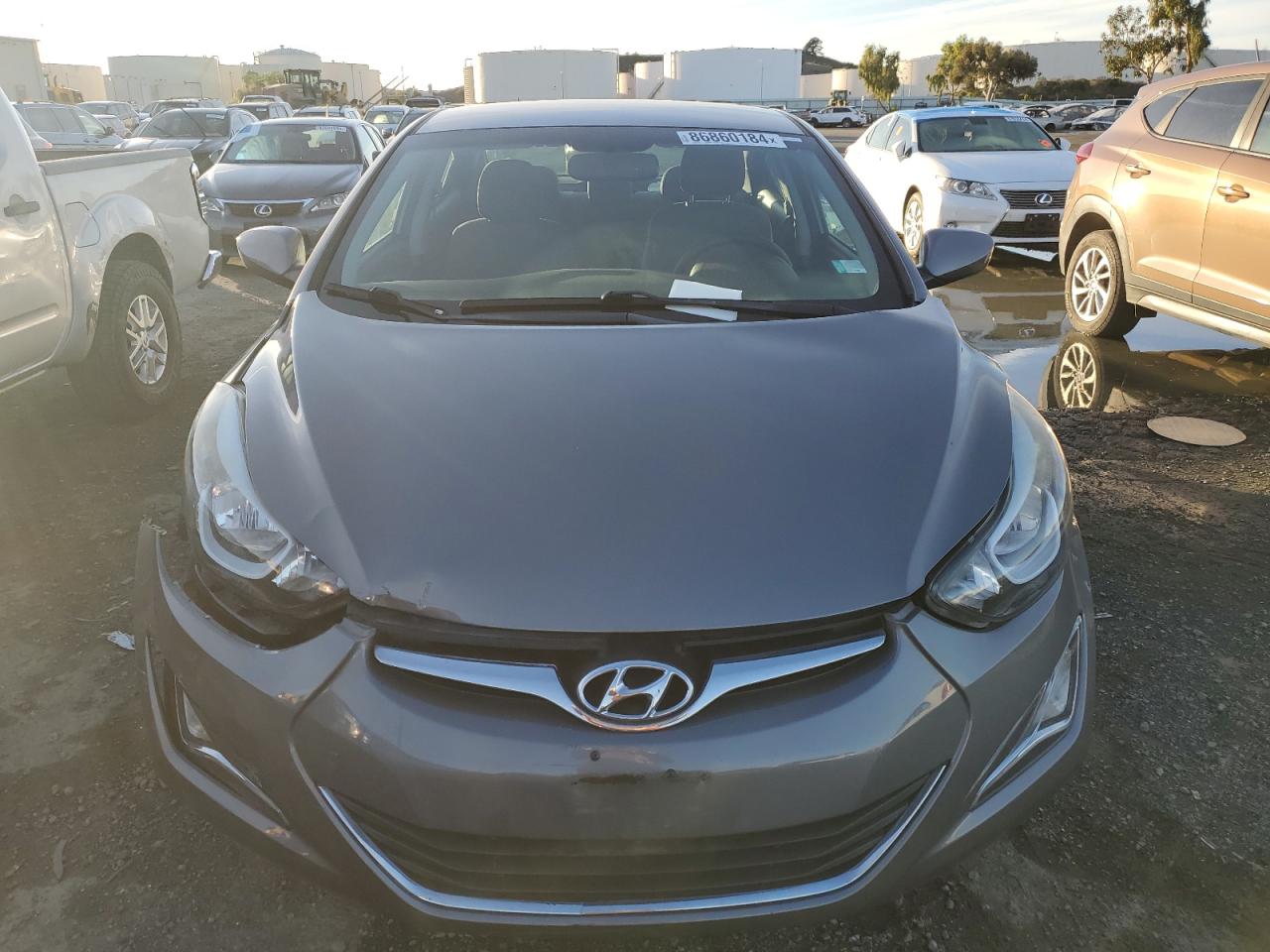 Lot #3050758113 2014 HYUNDAI ELANTRA SE