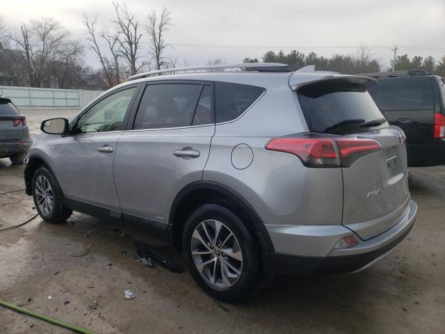 TOYOTA RAV4 HV LE 2018 silver  hybrid engine JTMRJREV0JD194715 photo #3