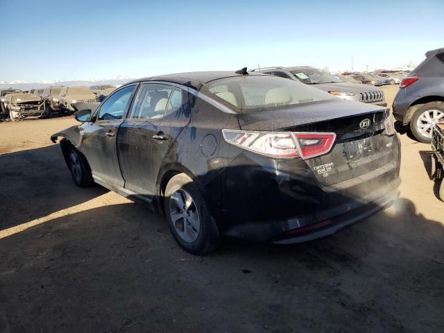 KIA OPTIMA HYB 2016 black  hybrid engine KNAGM4AD2G5096770 photo #3