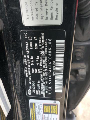 2015 KIA OPTIMA SX 5XXGR4A66FG386106