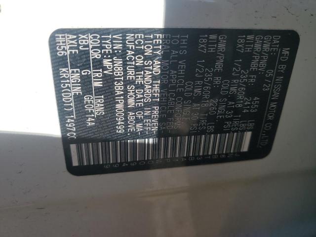 2023 NISSAN ROGUE SV - JN8BT3BA1PW009499