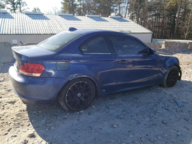 BMW 128 I 2009 blue  gas WBAUP73569VK76323 photo #4