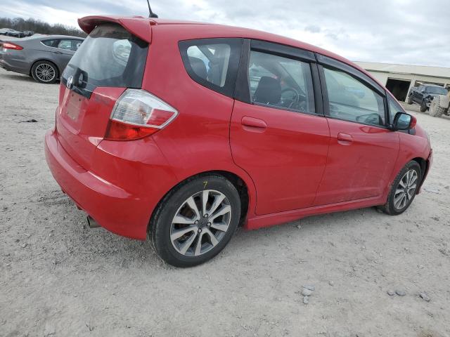 HONDA FIT SPORT 2012 red  gas JHMGE8G52CS002713 photo #4