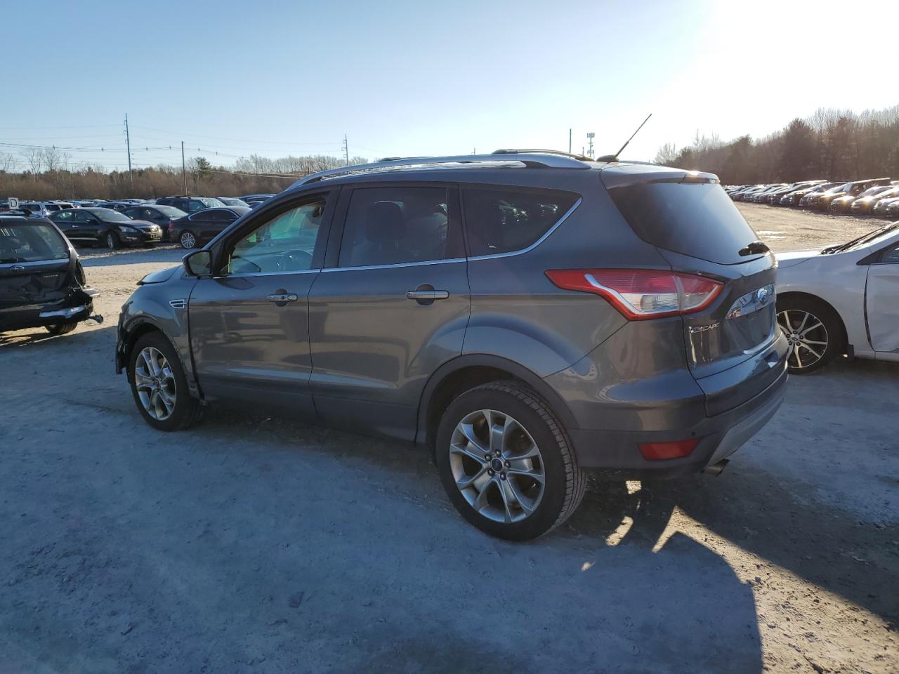 Lot #3025747304 2014 FORD ESCAPE TIT