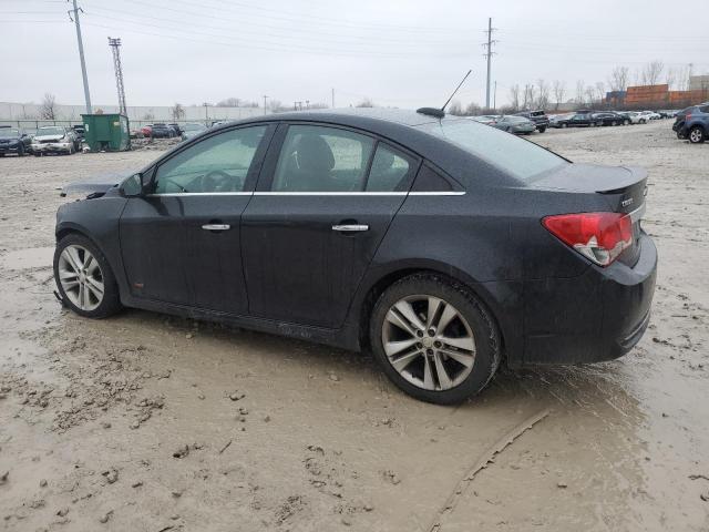 CHEVROLET CRUZE LTZ 2015 black  gas 1G1PG5SB1F7123384 photo #3