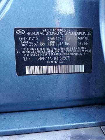 2016 HYUNDAI SONATA SPO - 5NPE34AF1GH315071