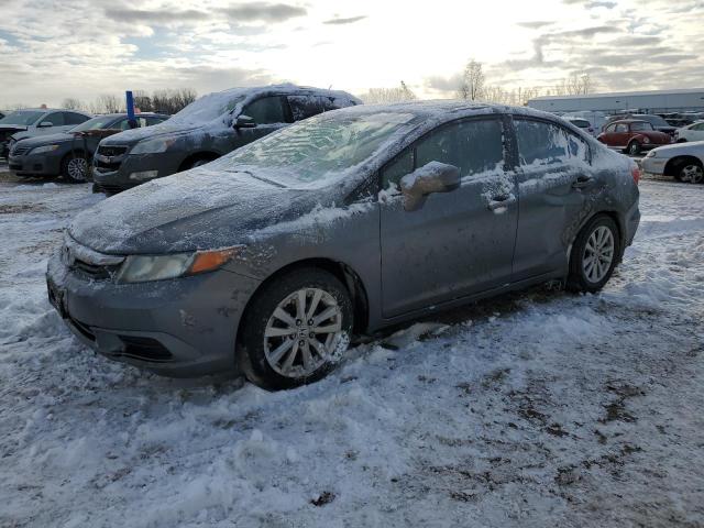 Global Auto Auctions: 2012 HONDA CIVIC EX