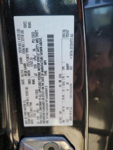 2015 FORD ESCAPE SE - 1FMCU0GX1FUA50911