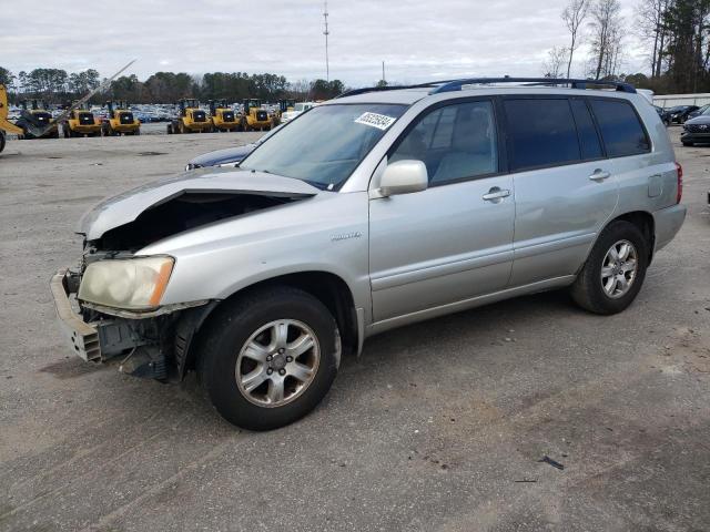 TOYOTA HIGHLANDER 2002 silver 4dr spor gas JTEGF21A820051096 photo #1