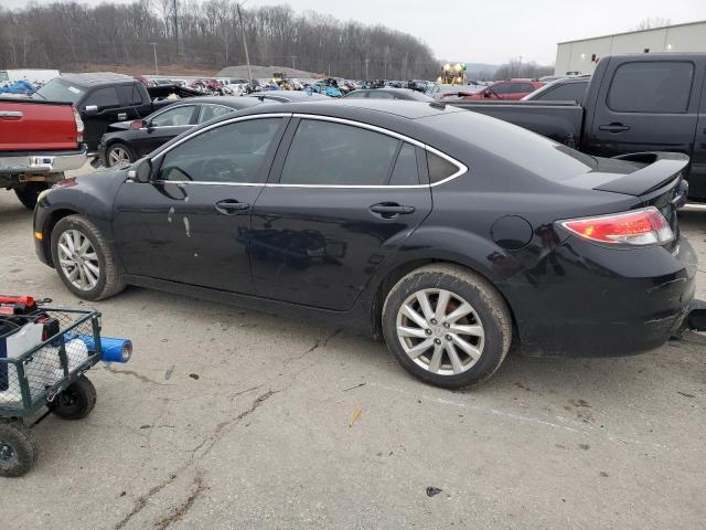 MAZDA 6 2011 black  gas 1YVHZ8CH4B5M21390 photo #3