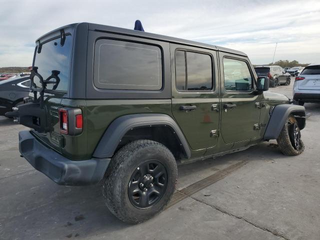 JEEP WRANGLER U 2021 green  gas 1C4HJXDG7MW708491 photo #4