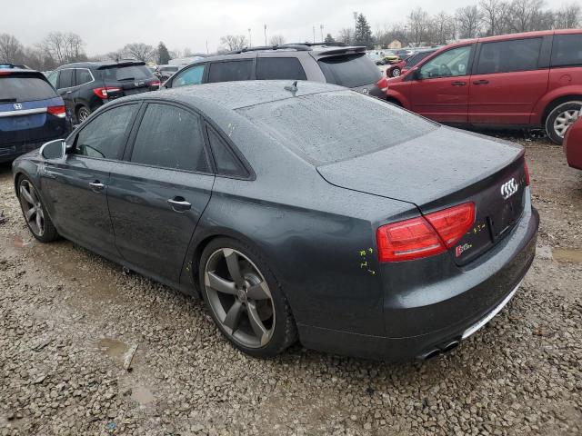 AUDI S8 QUATTRO 2013 gray  gas WAUD2AFD4DN020172 photo #3