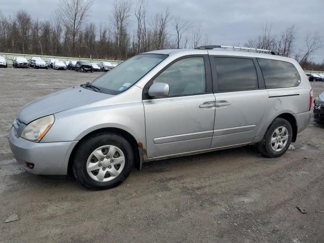 KIA SEDONA LX 2010 silver sports v gas KNDMG4C34A6334119 photo #1