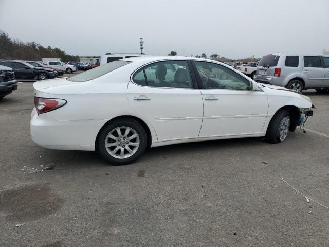 LEXUS ES330 2004 white  gas JTHBA30G445037242 photo #4